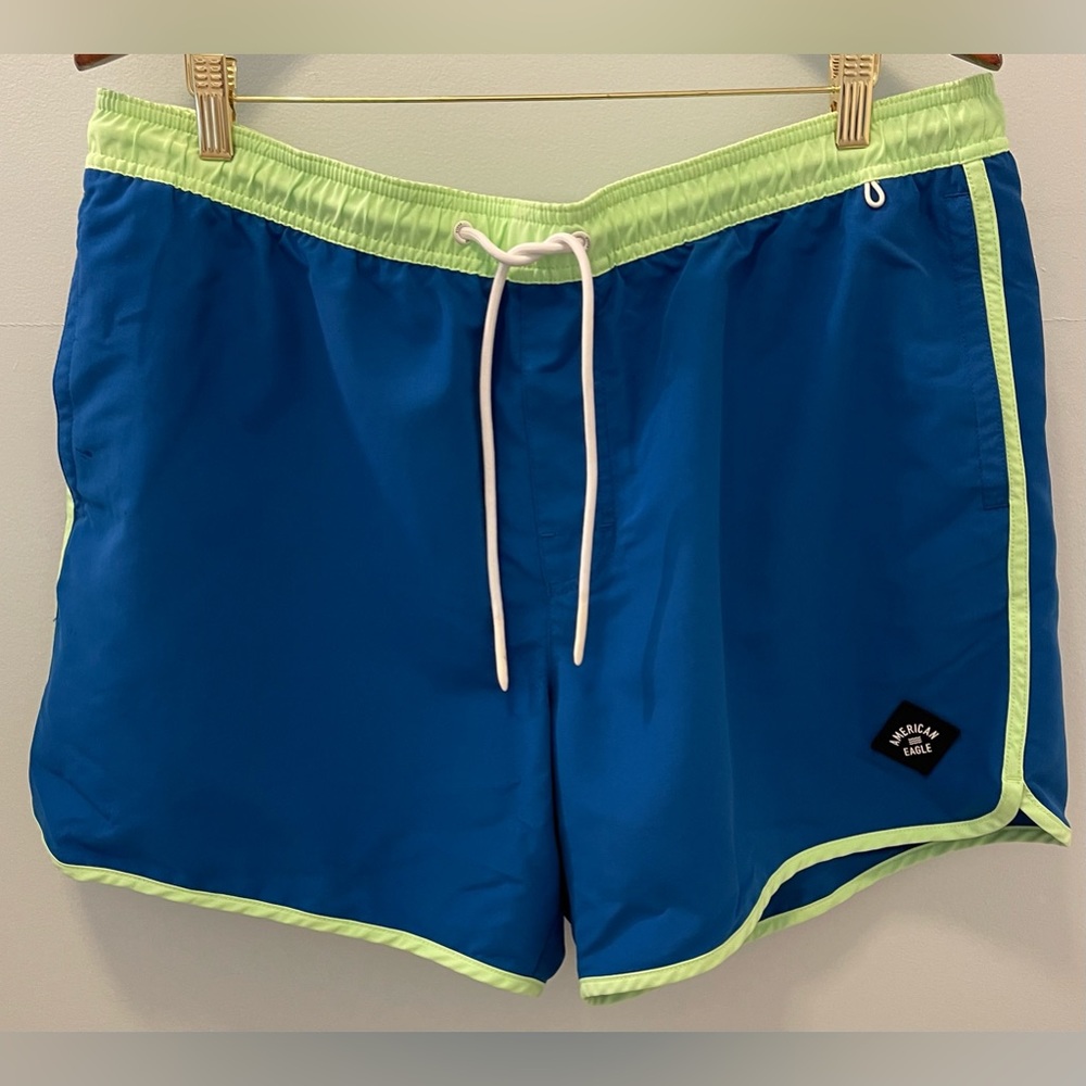 American Eagle Men’s swim shorts. Size X-Large